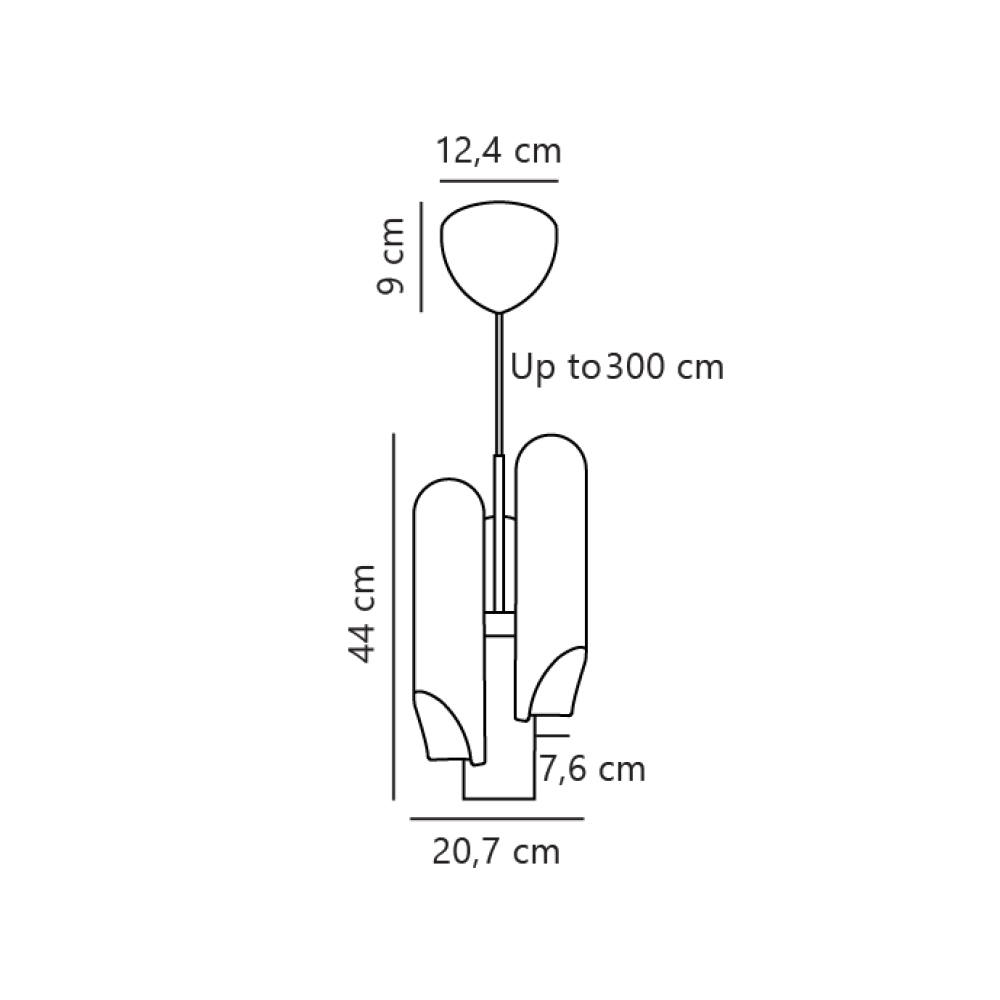 Pendelleuchte Rochelle Nordlux DFTP GU10 Schwarz 2320283003