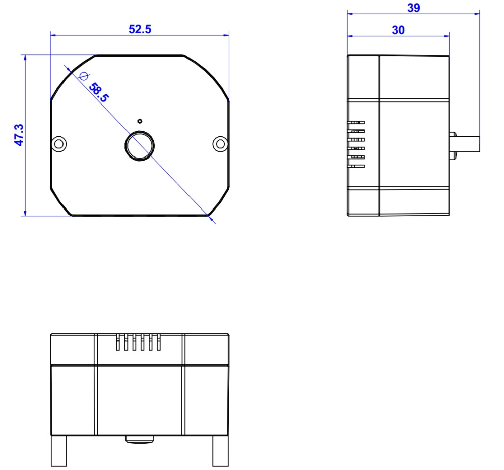 MILOS WiFi Unterputz Schalter + LED Dimmer Android + iOS, Alexa + Google tauglich, 23271