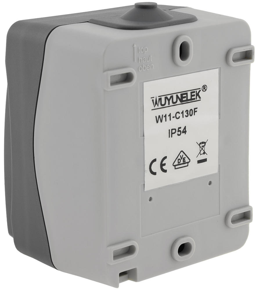 NUQUI Taster Feuchtraum IP54 Aufputz ChiliTec 23281