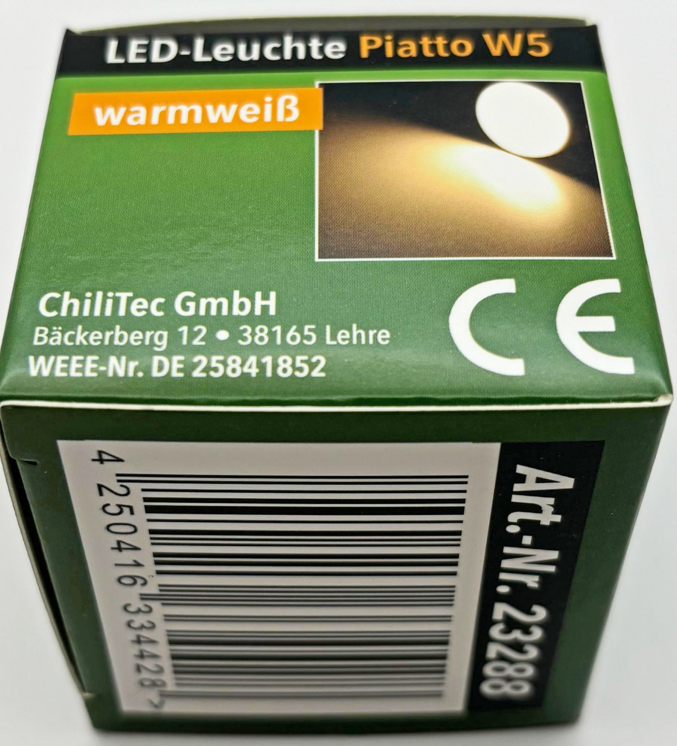 ChiliTec LED Modul "Piatto W5" 120° Einbauleuchte 5W 2900K 390Lm 23288