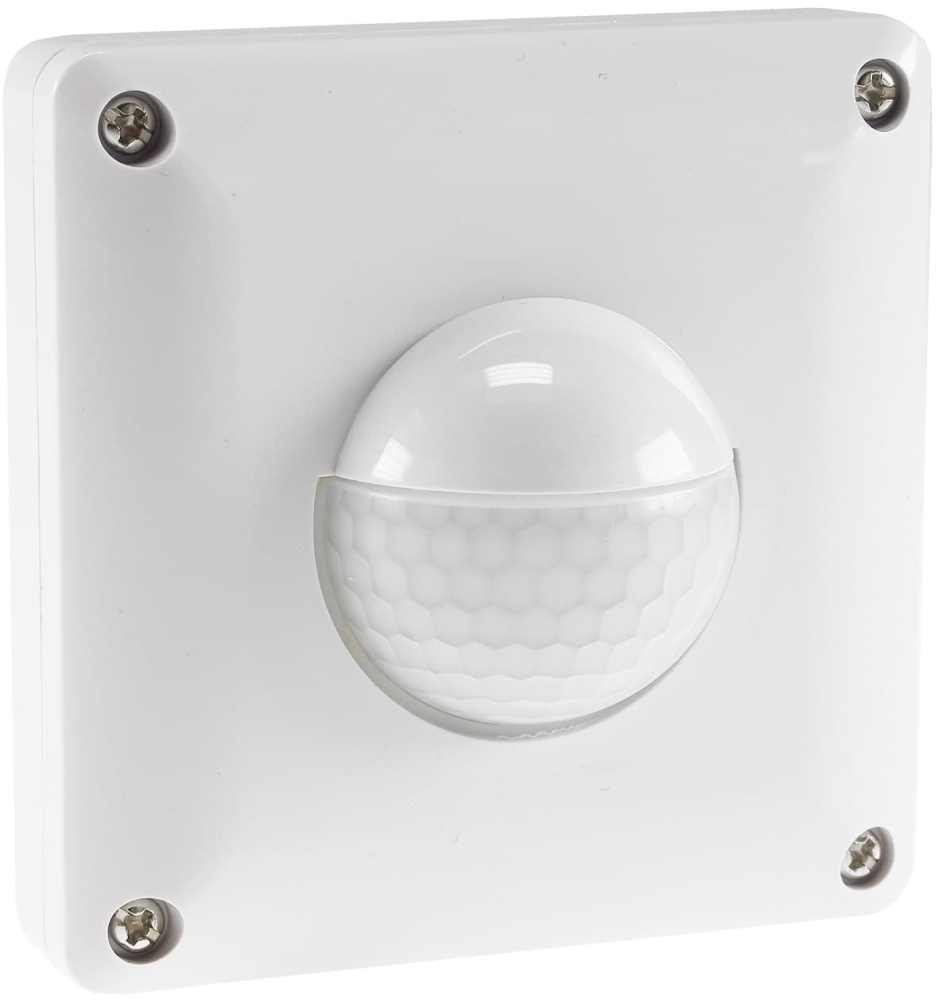 PIR Bewegungsmelder 190° IP65 2/3-Draht weiss UP 23337