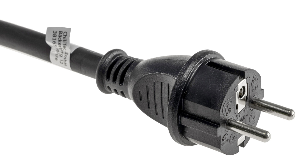 CEE auf Schutzkontakt-Stecker 1,5m 230V, Adapter für Camping, Wohnwagen 23362