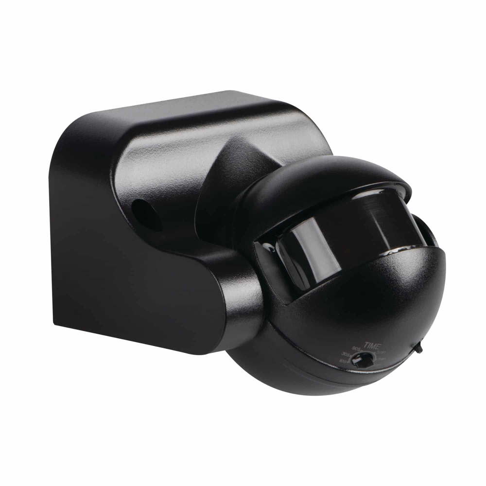 Bewegungssensor PIR ALER JQ H160/V20 Aufputz IP44 1200W Sensor Schwarz 23458