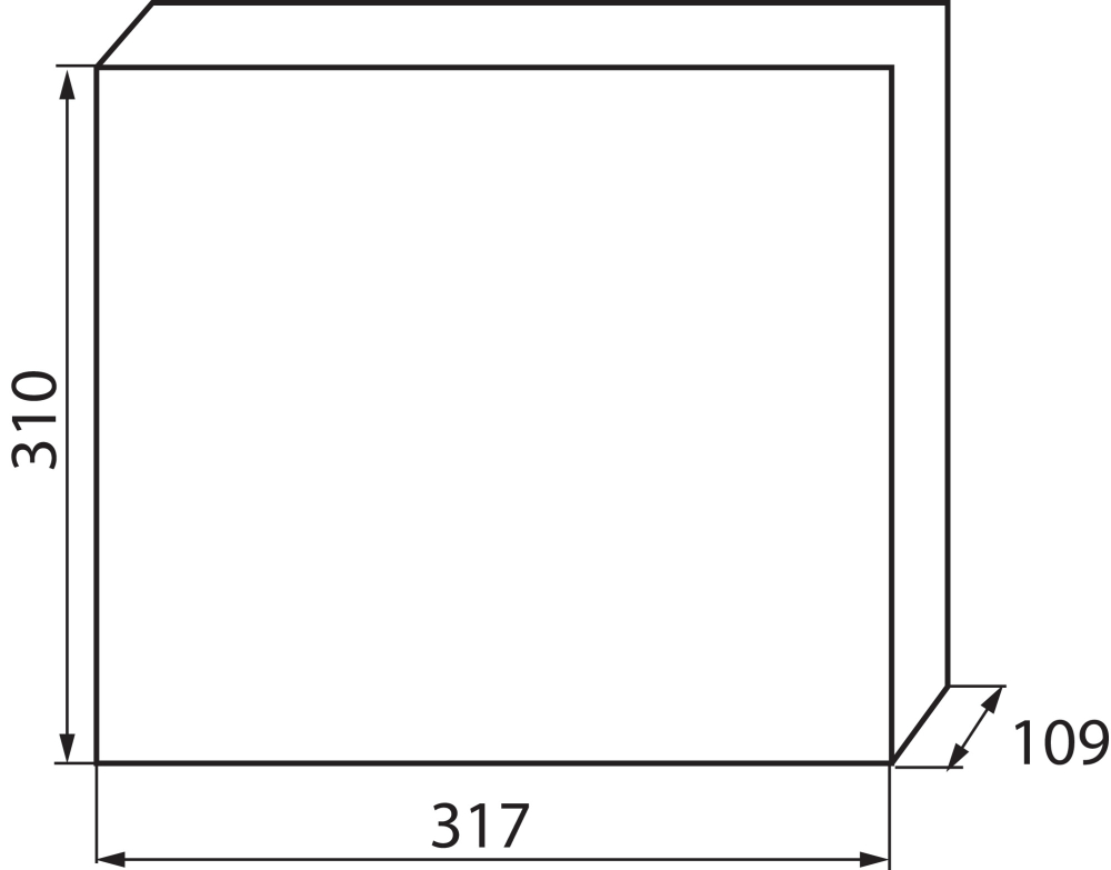 Verteilerkasten Unterputzverteiler ABS KDB F24T 2x12 Module 23620