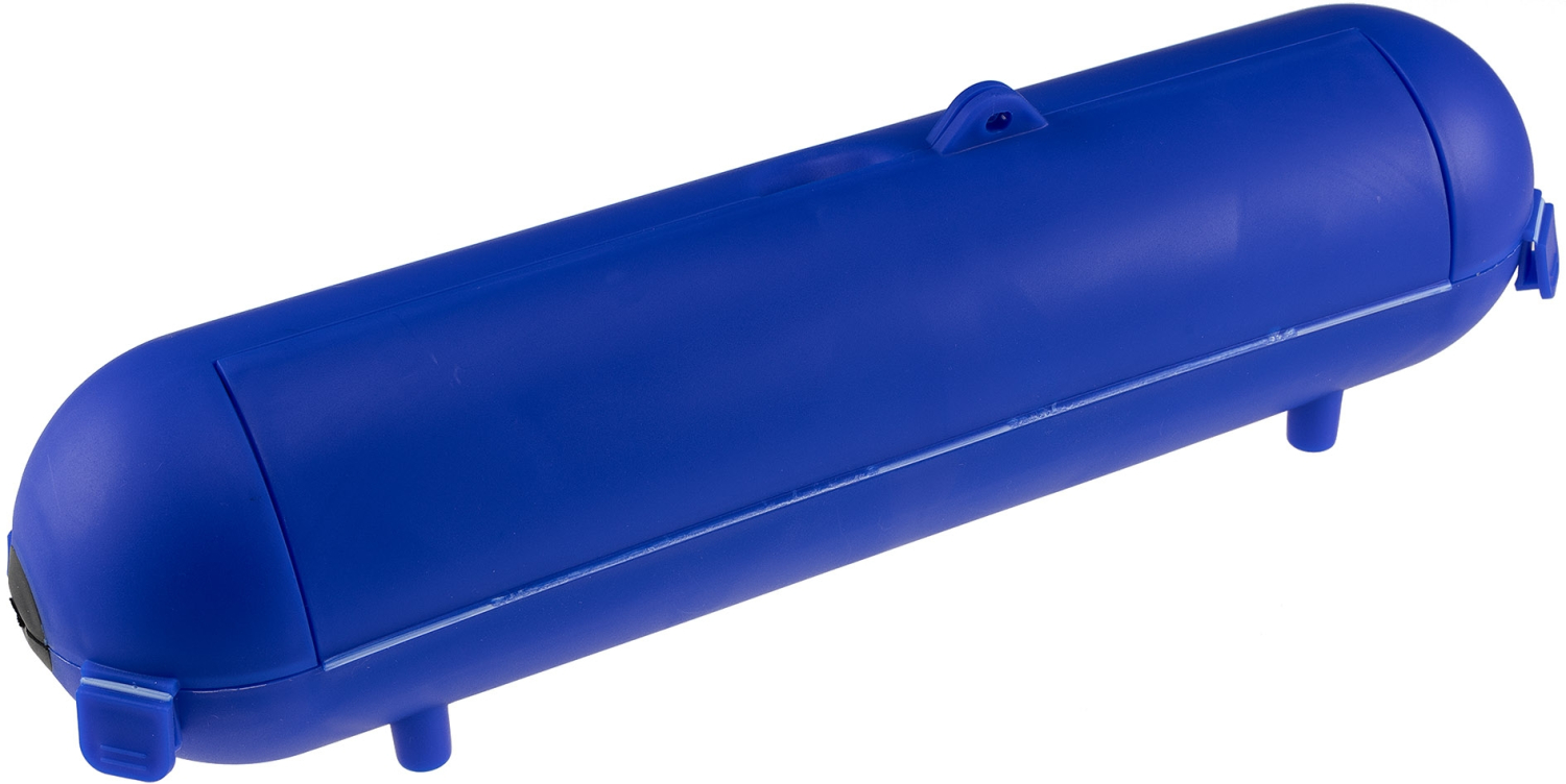 ChiliTec Kabelschutzbox für Aussen IP44 XL für CEE, LxØ 365x90mm, Blau 23785