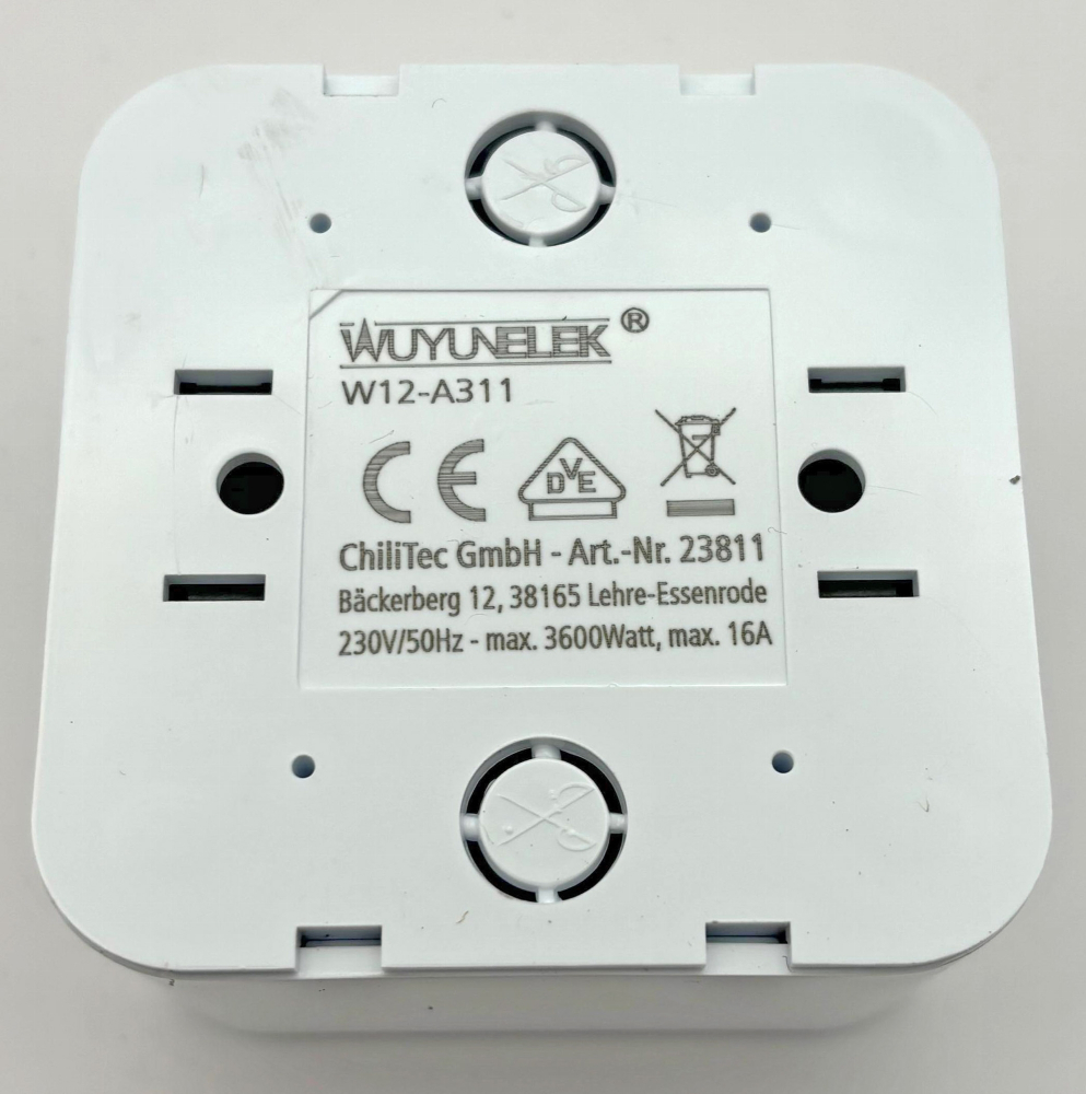FASKO Steckdose Weiß Aufputz mit erhöhtem Einsteckschutz ChiliTec 23811