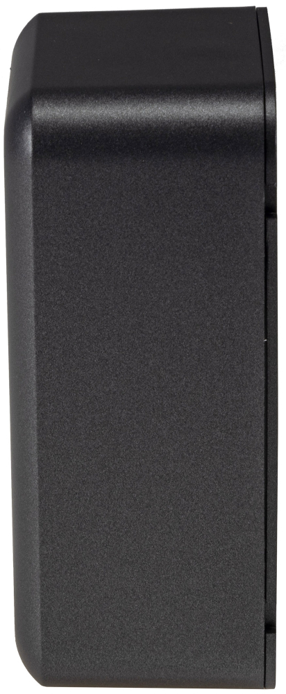 FASKO Doppel-Steckdose Anthrazit Aufputz Schraubanschluss ChiliTec 23817