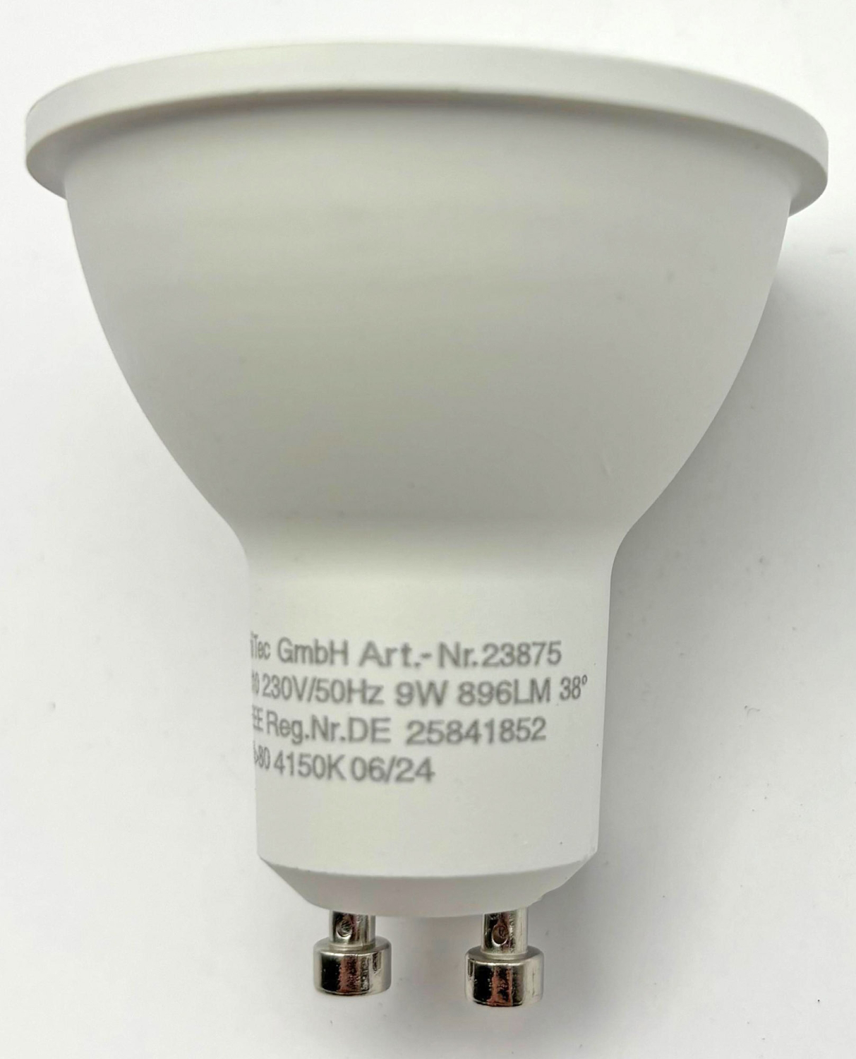 ChiliTec LED Strahler GU10 "P90" neutralweiß 896lm 9W 38° 4146K 23875