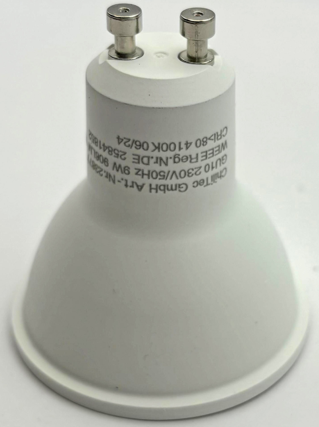 ChiliTec LED Strahler GU10 "W90" neutralweiß 906lm 9W 100° 4107K 23877