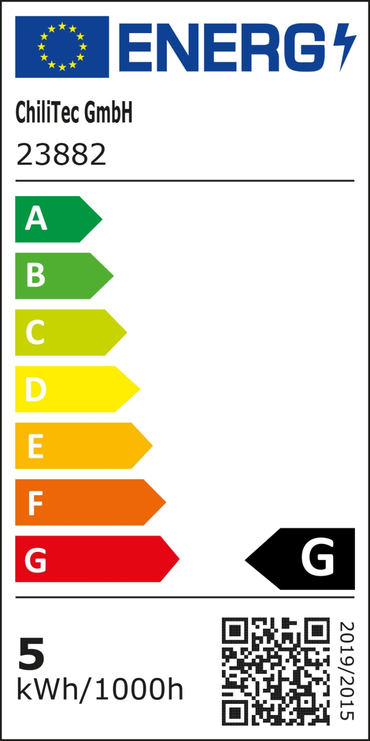 LED Einbauleuchte "CKP-05 CCT" 5W 3000/4000/6200K Ø95mm Licht-Panel 23882