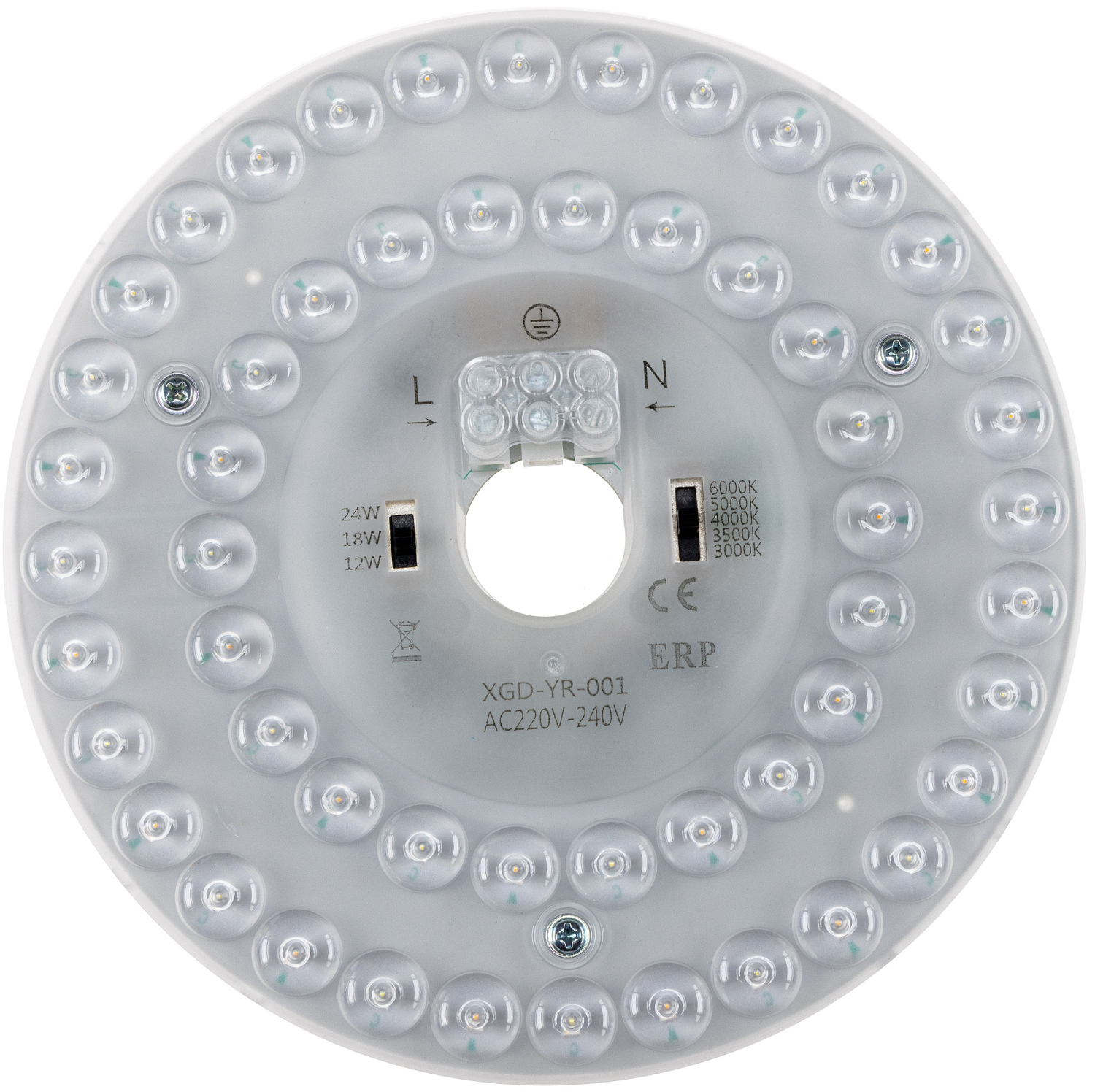 ChiliTec LED Modul "UM1224cct" Ø17cm, 12-18-24W, 3000-6000K, Magnethalter 23995 - Leuchten Umrüstung