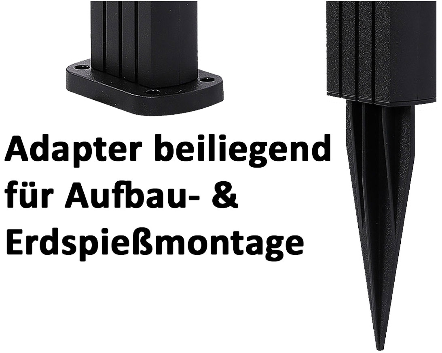 ChiliTec LED Solar Wegeleuchte "SWL-78" IP44 H63 Dämmerungssensor 3000K 23999