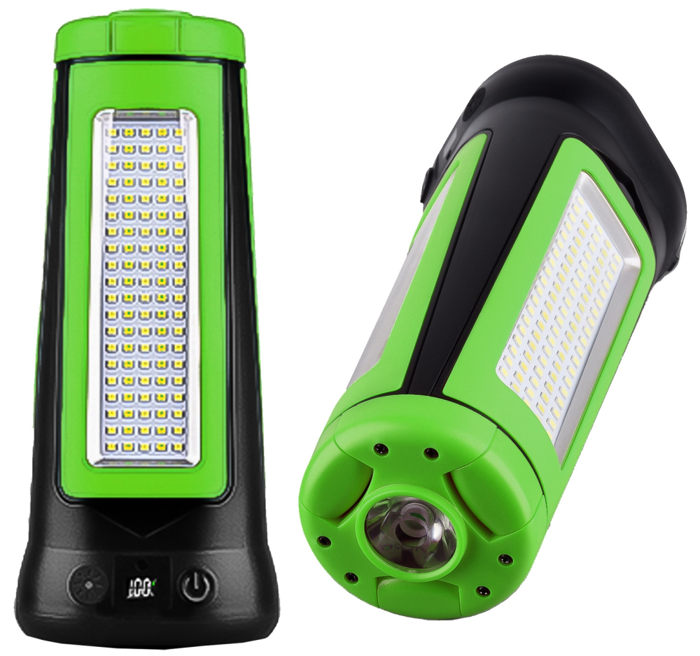 30W LED Baustrahler mit Akku "BSA-30s" Stativ 2700lm 2700K 4500K 6000K 24028