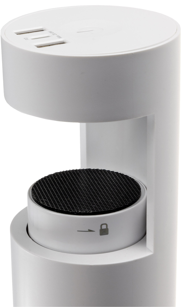 Schreibtischsteckdosen 3x Einbausteckdosen "CT-KS 3" USB A+C, 3m Kabel, Weiß 24052