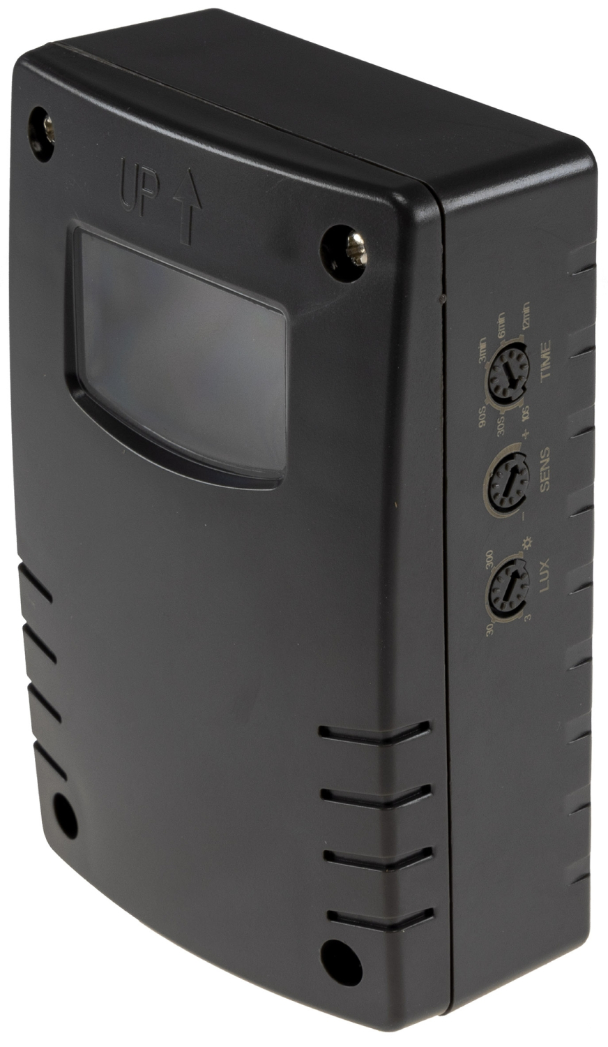 ChiliTec IP65 HF-Bewegungsmelder "CT-HFB 65" Aufputz 3-Draht 180° Schwarz 24056