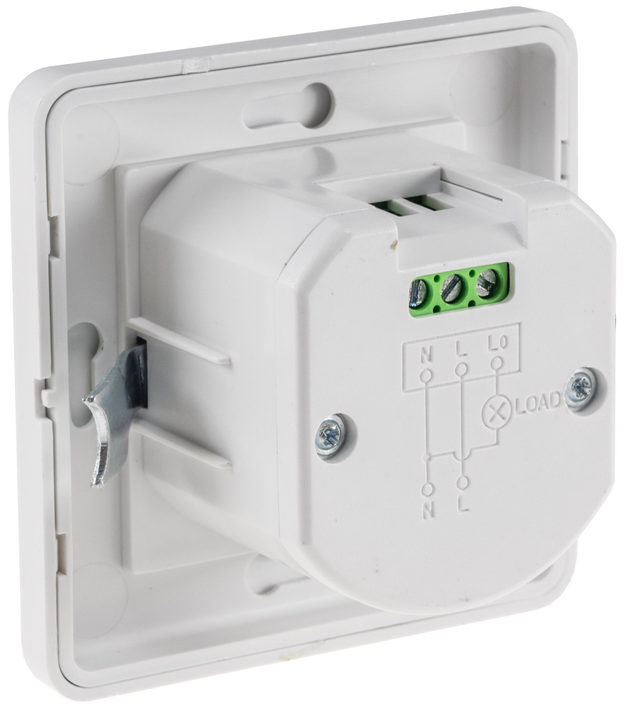 Bewegungsmelder 160° IP20 "CT-AB160" IR & Akkustiksensor 3-Draht weiß Unterputz 24058