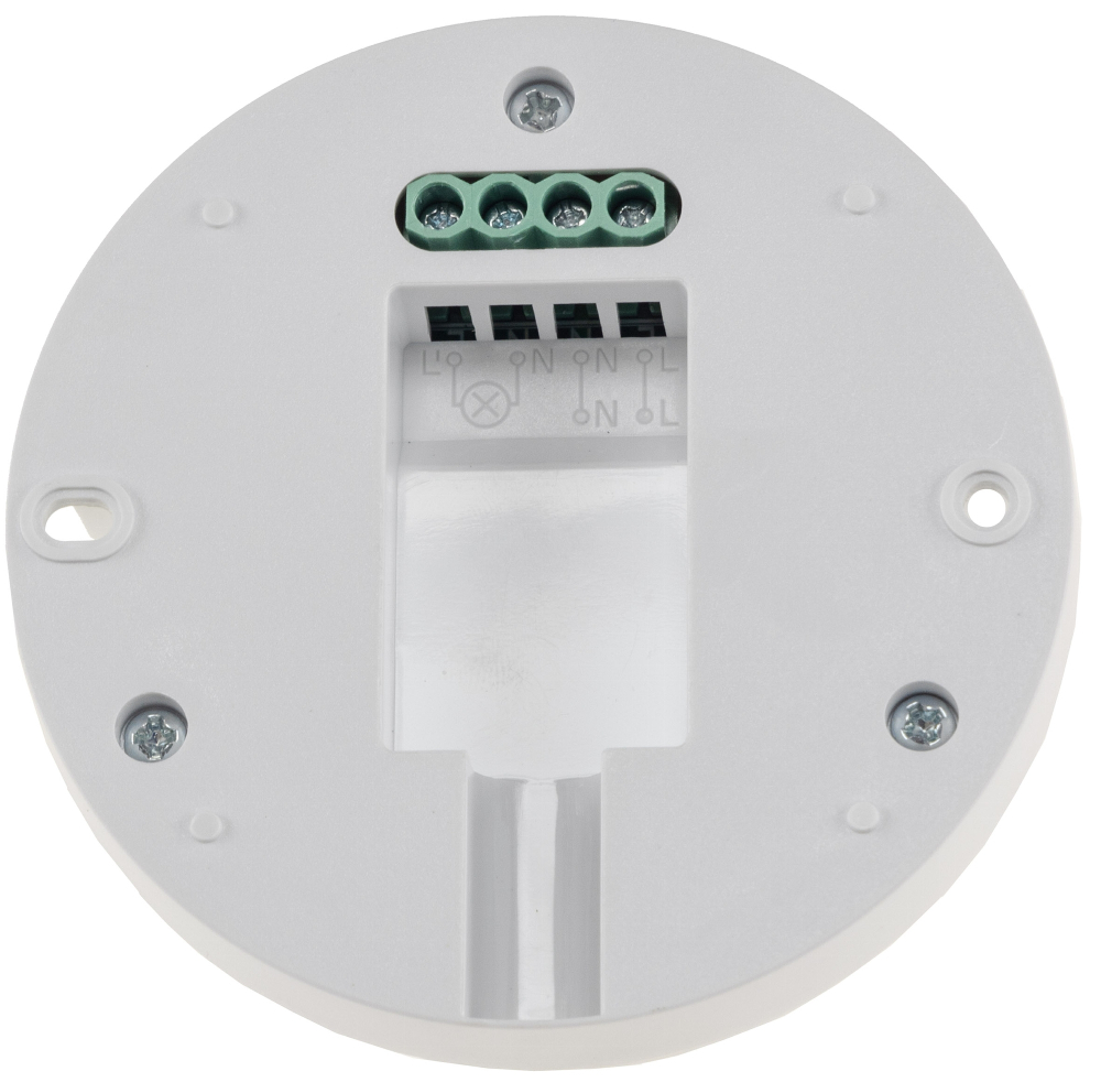 Bewegungsmelder Decken-Aufputz PIR 360° IP20 3-Draht weiß 24060