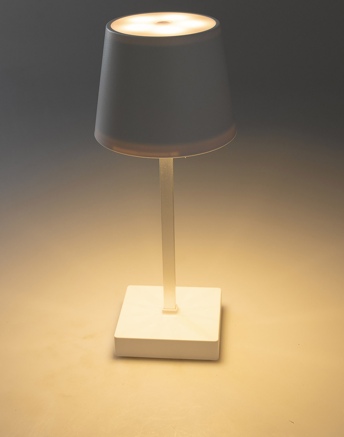 LED Akku Tischleuchte 26cm dimmbar 160Lm 1200mAh 3000K USB-C Weiß 24089