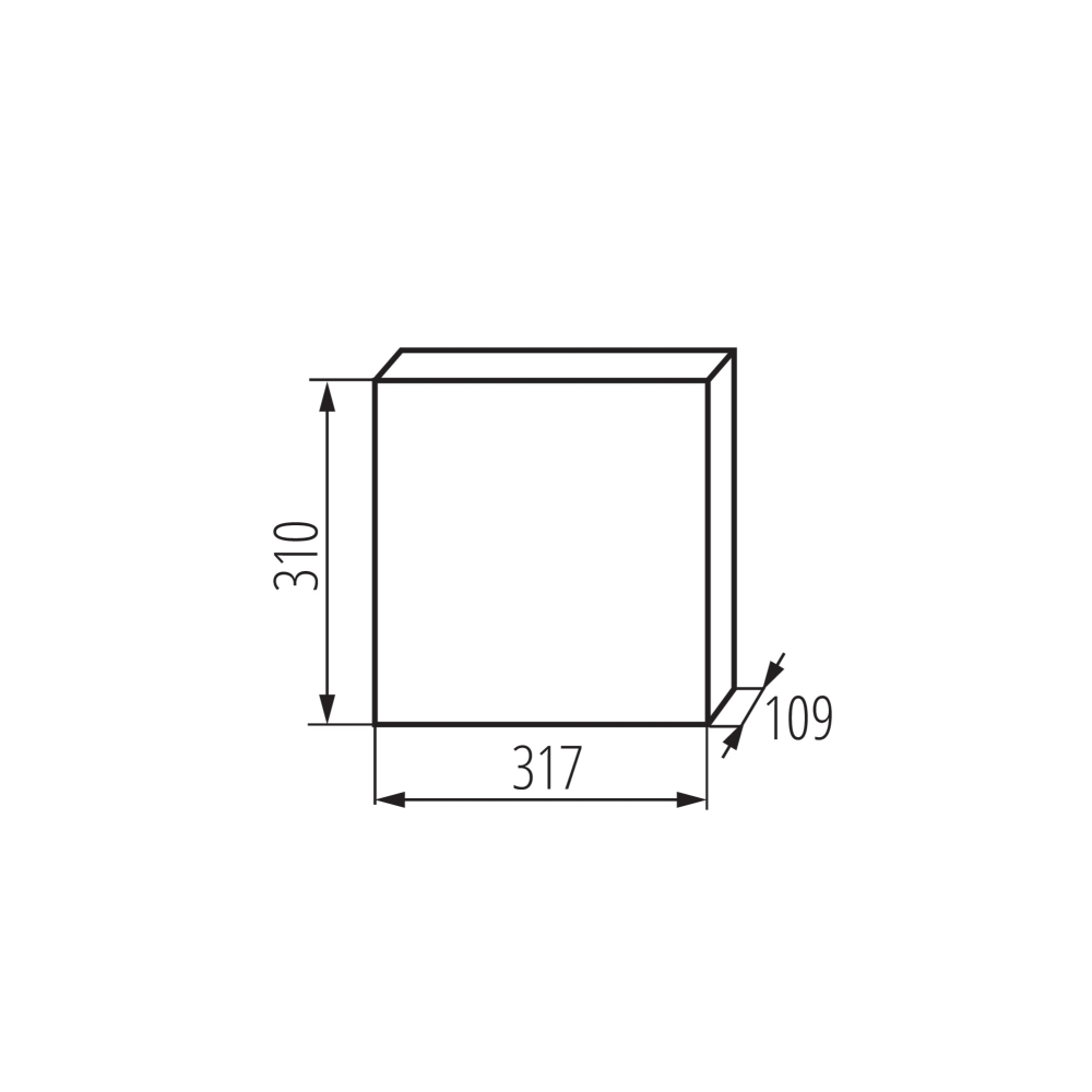Verteilerkasten KDB-F24PM Unterputz 24184