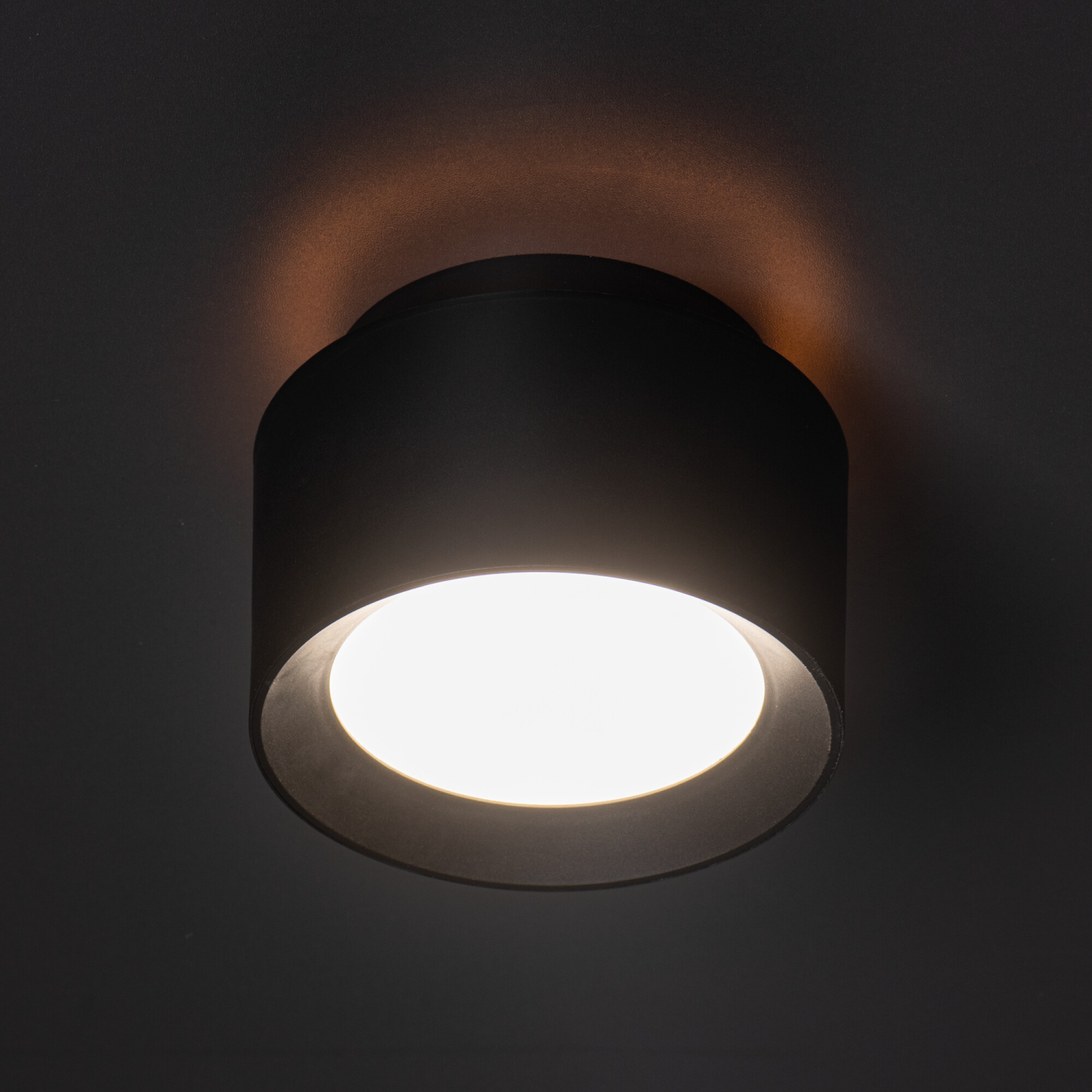 Kanlux LED Deckenleuchte SONOR 12W CCT 3000/4000/5700K Mattschwarz 24367