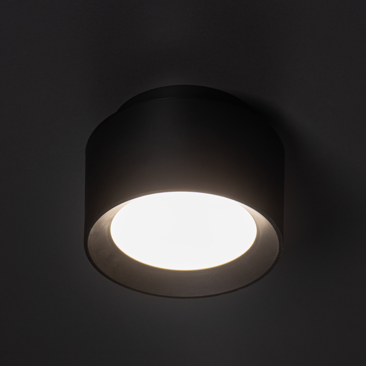 Kanlux LED Deckenleuchte SONOR 12W CCT 3000/4000/5700K Mattschwarz 24367