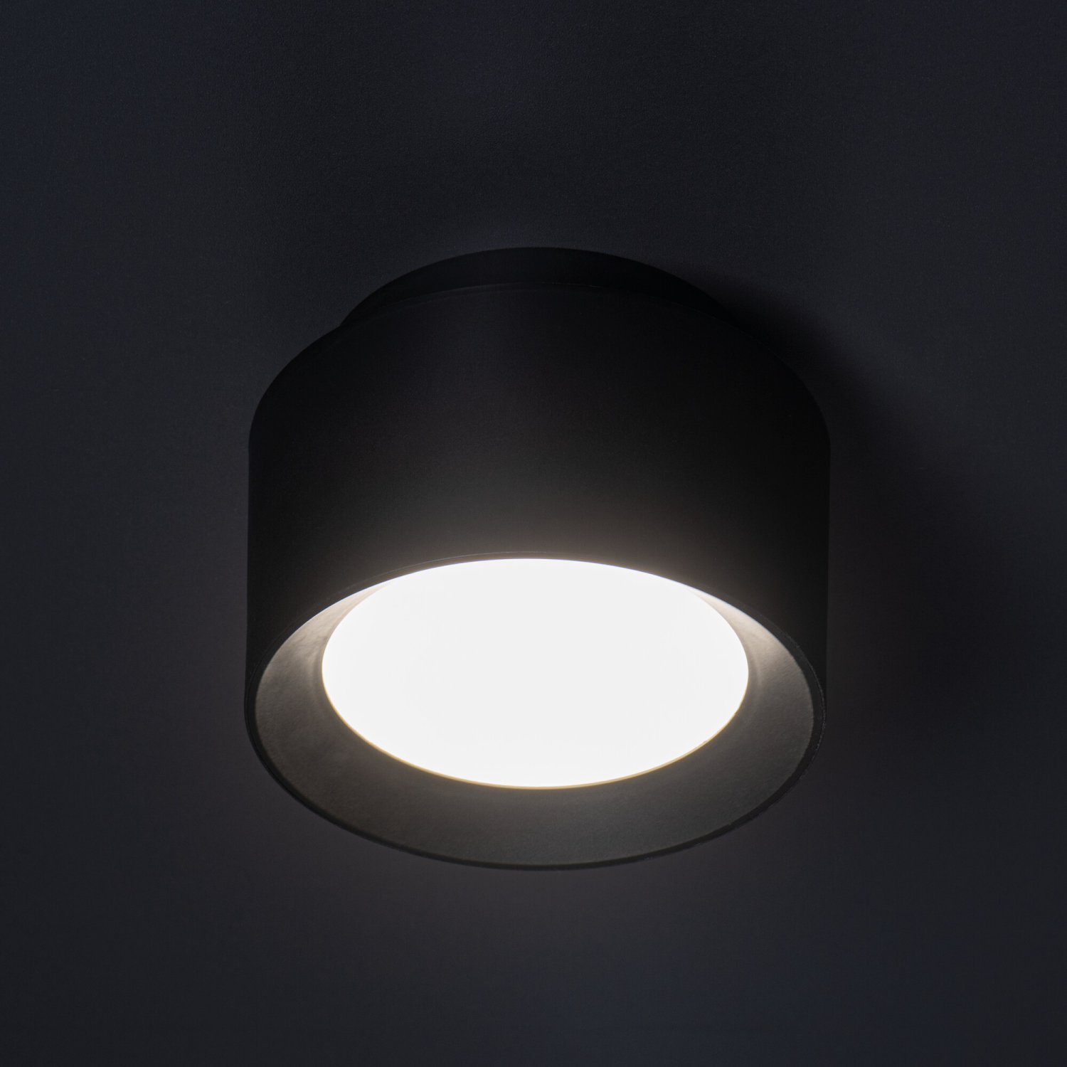 Kanlux LED Deckenleuchte SONOR 12W CCT 3000/4000/5700K Mattschwarz 24367