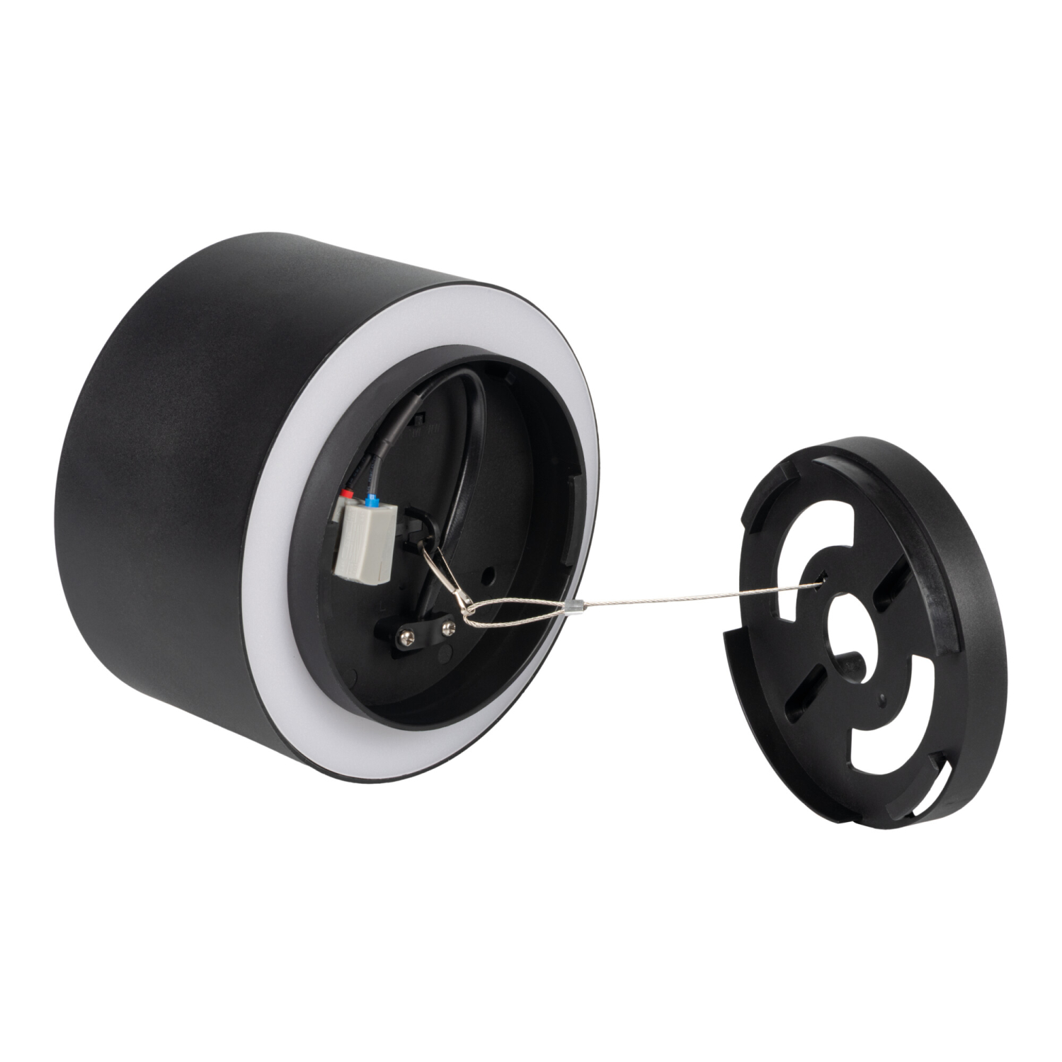 Kanlux LED Deckenleuchte SONOR 12W CCT 3000/4000/5700K Mattschwarz 24367