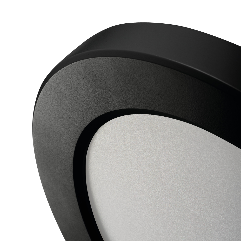 LED Wand-/Deckenleuchte ERGA PIR 17W CCT-B 3000/4000/6500K Downlight schwarz 24605