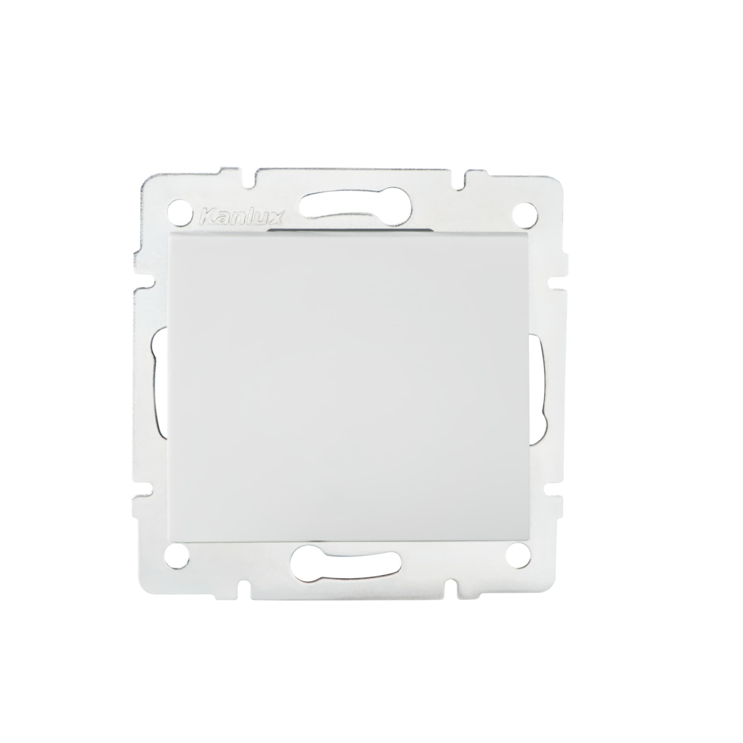 LOGI Taster ohne Rahmen Weiss Unterputz 25068