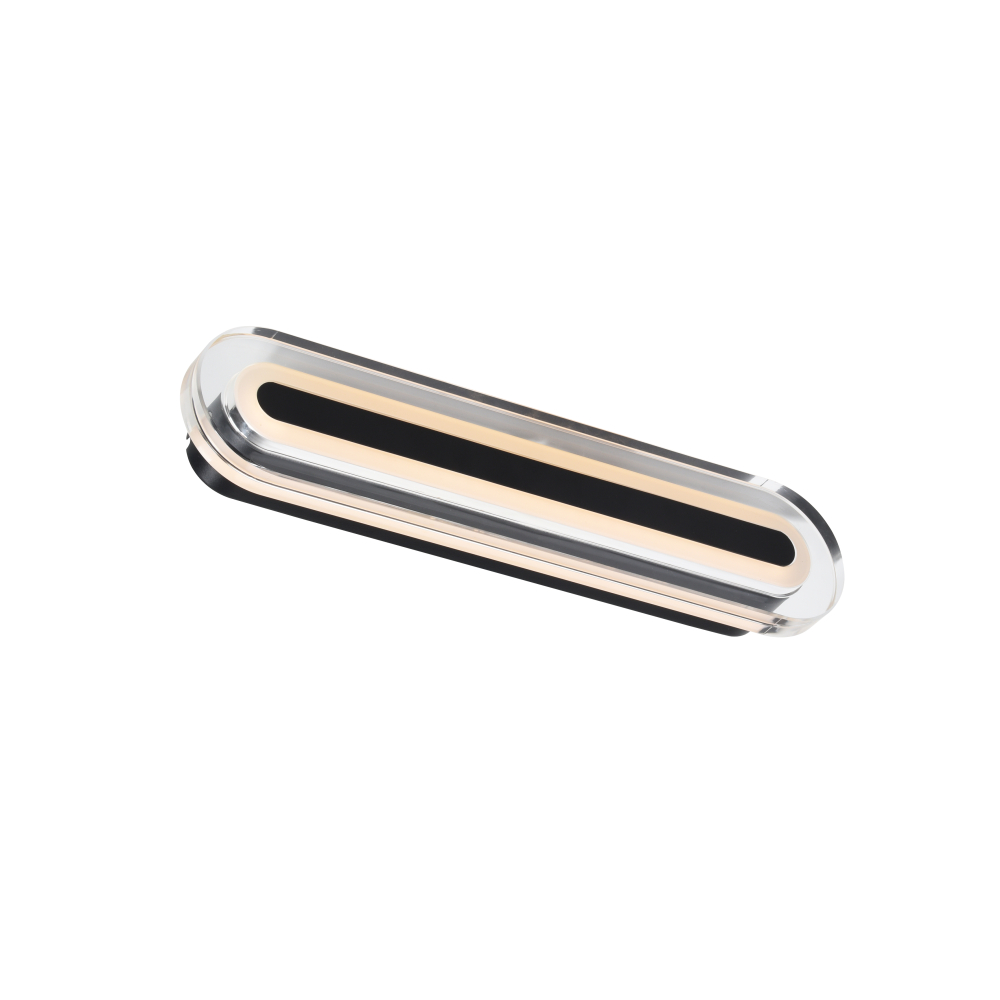 Nordlux LED Wandleuchte Cavara 11W schwarz IP44 3000/4000K 550Lm