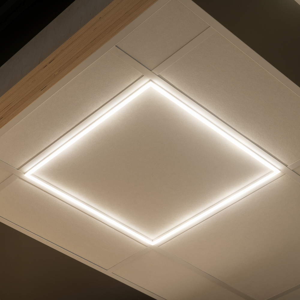Kanlux LED Rahmen Panel AVAR CCT 6060 3000K 4000K 6500K 32W Lichtrahmen 26779
