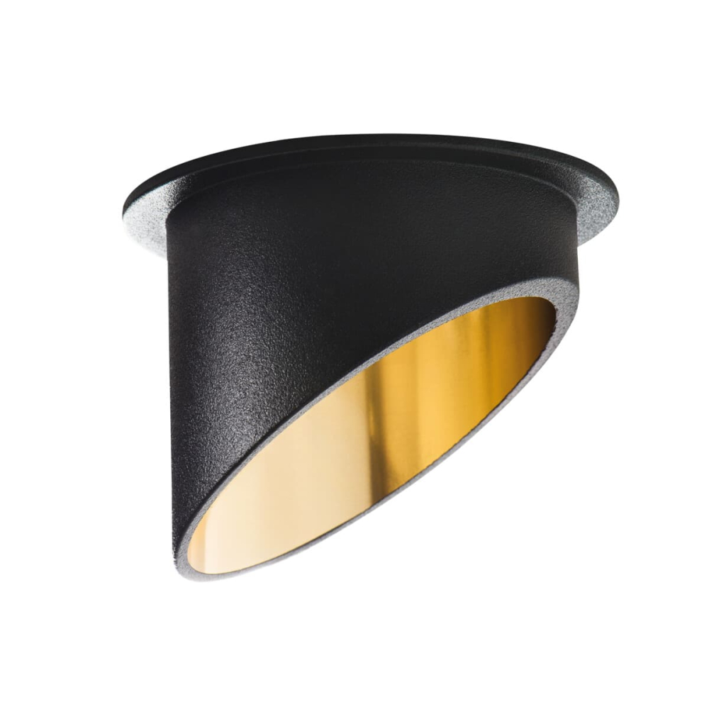Einbauleuchte SPAG C B/G Einbau-Downlight schwarz gold Kanlux 27324