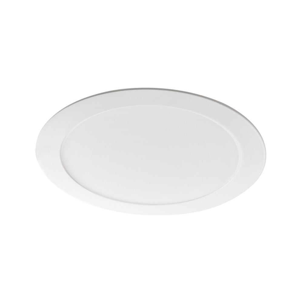 LED Panel 3000K ROUNDA 18W 1200Lm IP44/20 Downlight weiß 28935
