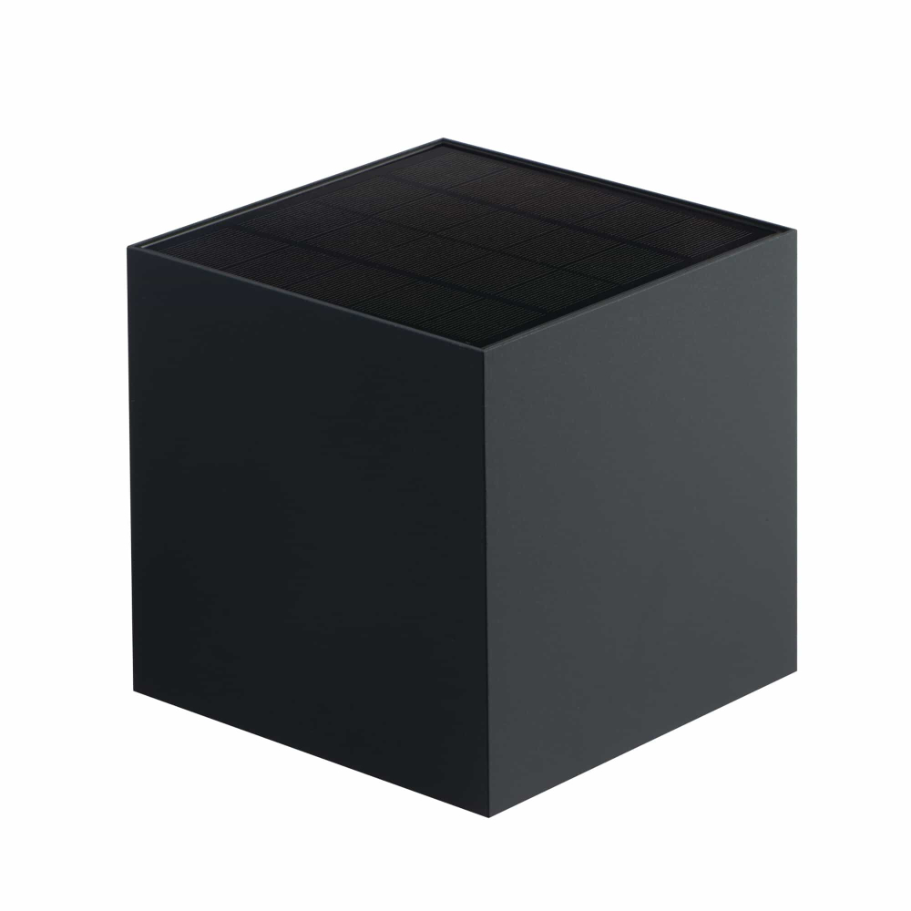 Kanlux LED Solarleuchte REKA CCT 3000/4000/6500K Mikrowellen Sensor grau 6W IP65 28997