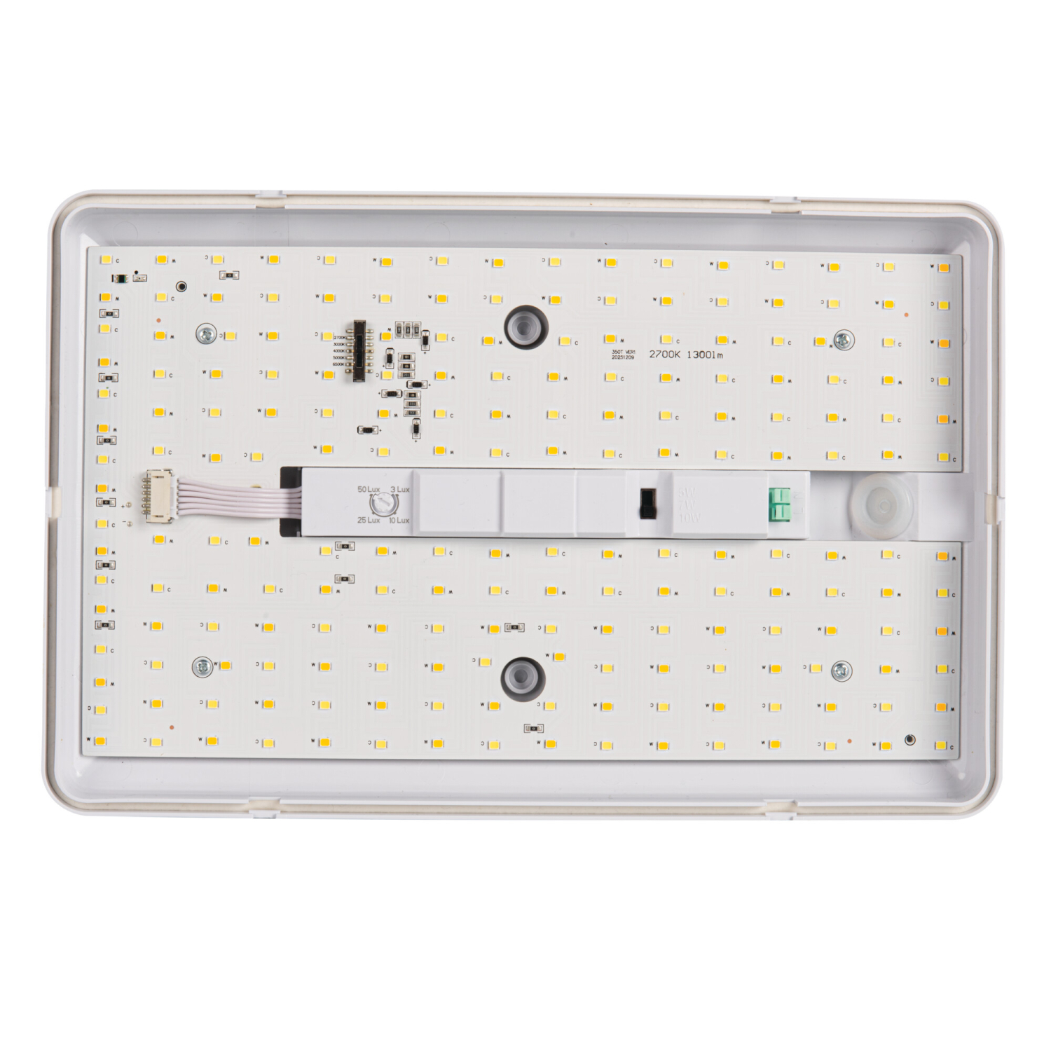 LED Fassadenleuchte PORTOS Hausnummernleuchte CCT 2700/3000/4000/5000/6500K IP65 weiss 29072
