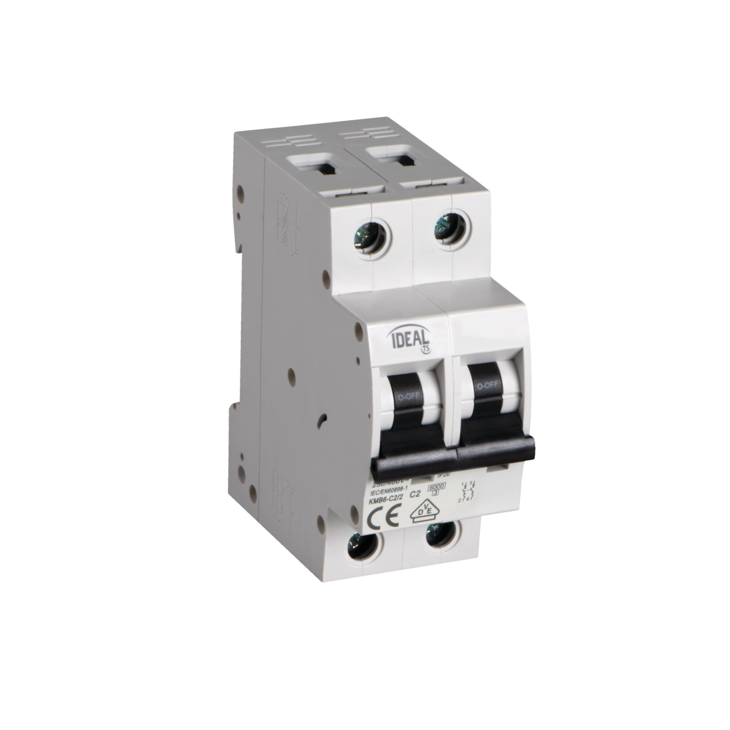 Leitungsschutzschalter C2 2P Ideal KMB6-C2/2 32556 VDE