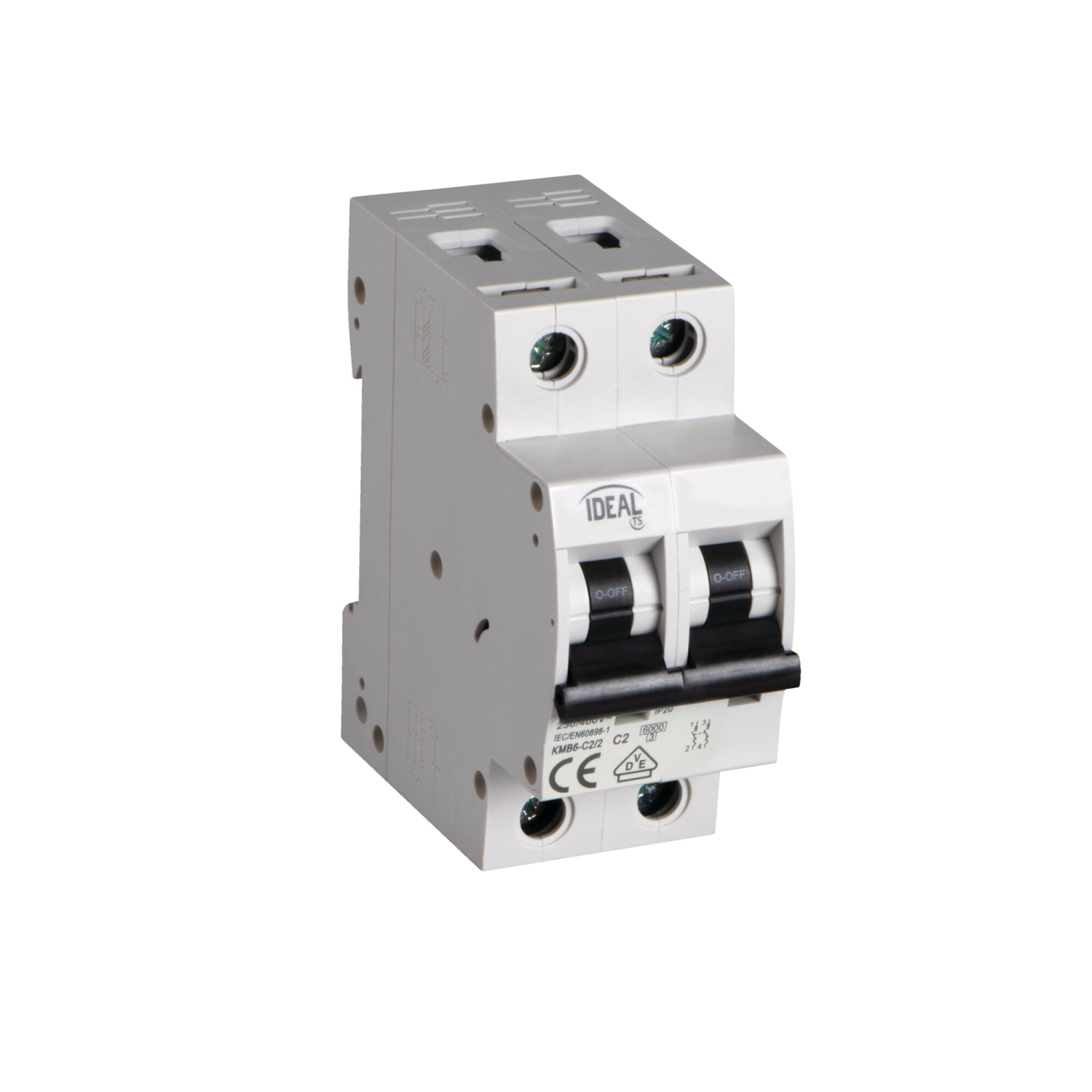 Leitungsschutzschalter C2 2P Ideal KMB6-C2/2 32556 VDE