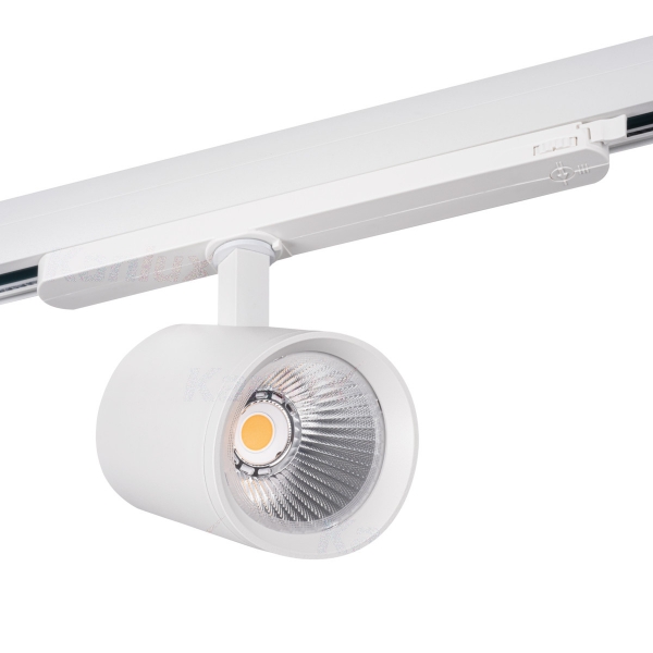LED Spotleuchte ACORD ATL1 30W 3000Lm 60° 4000K, für 3 Phasen Stromschiene, 33136