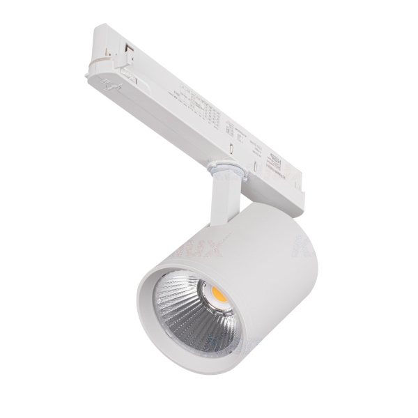 LED Spotleuchte ACORD ATL1 30W 3000Lm 60° 4000K, für 3 Phasen Stromschiene, 33136