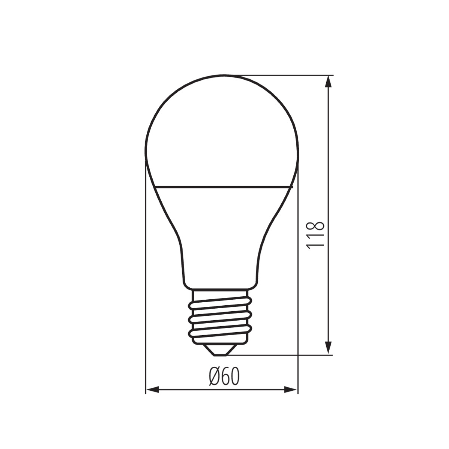 Kanlux SMART LED Lampe S A60 E27 RGB CCT 11,5W Leuchtmittel 33642