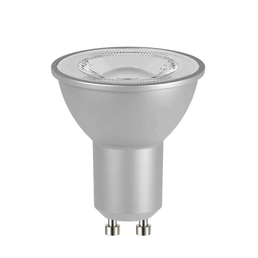 LED Strahler IQ-LED 4,5W 6500K Lampe GU10 silber 380Lm kaltweiss RA95 Kanlux 35251