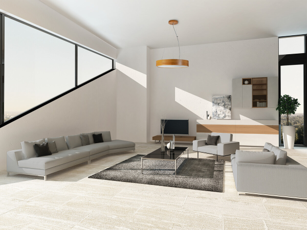 Holzleuchte Jasmin 270 gold Eiche Pendelleuchte aus Holz E27 Kanlux 36499