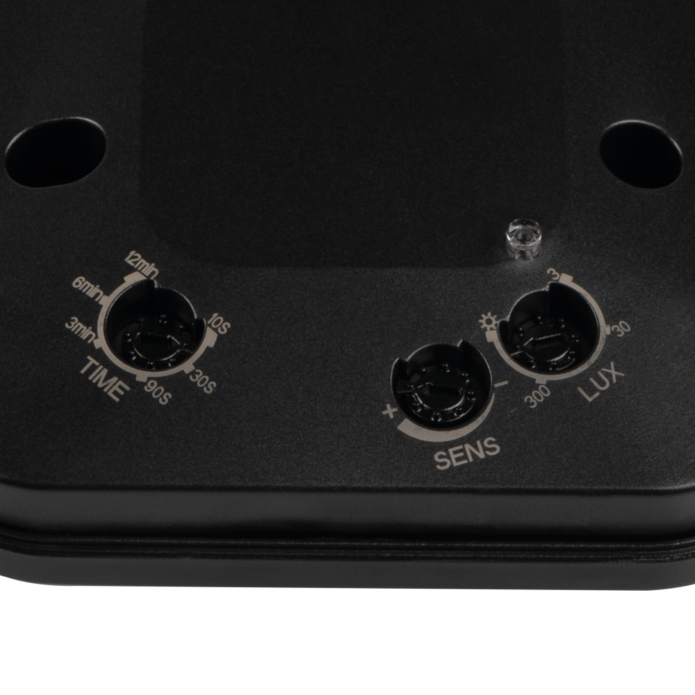 Bewegungsmelder SQMOTION Mikrowellen-Sensor schwarz Kanlux 37361