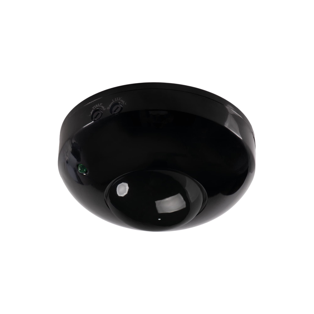 Bewegungsmelder PIR ZONA JQ Aufputz Sensor schwarz/schwarz 37379
