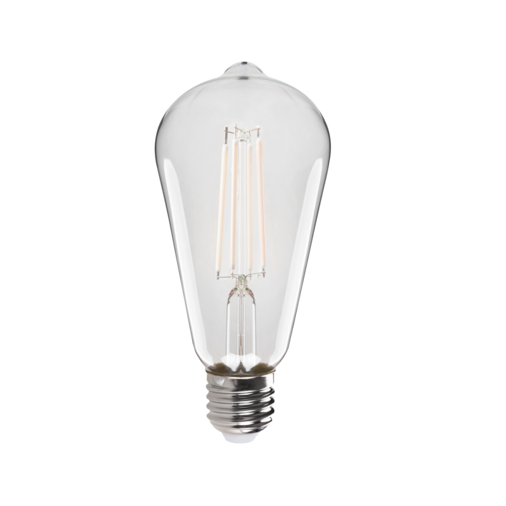 LED FILAMENT Leuchtmittel ST64 XLED ST64 7W-WW Lampe E27 Leuchte warmweiss 2700K 806Lm Kanlux 37381