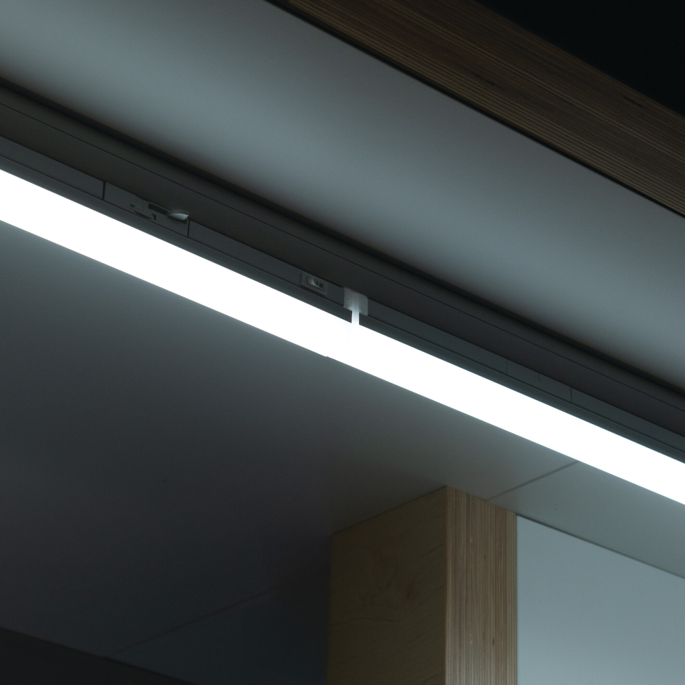 LED Schienenleuchte LTL-E 3000K 4000K 6500K CCT weiss 15W 38396