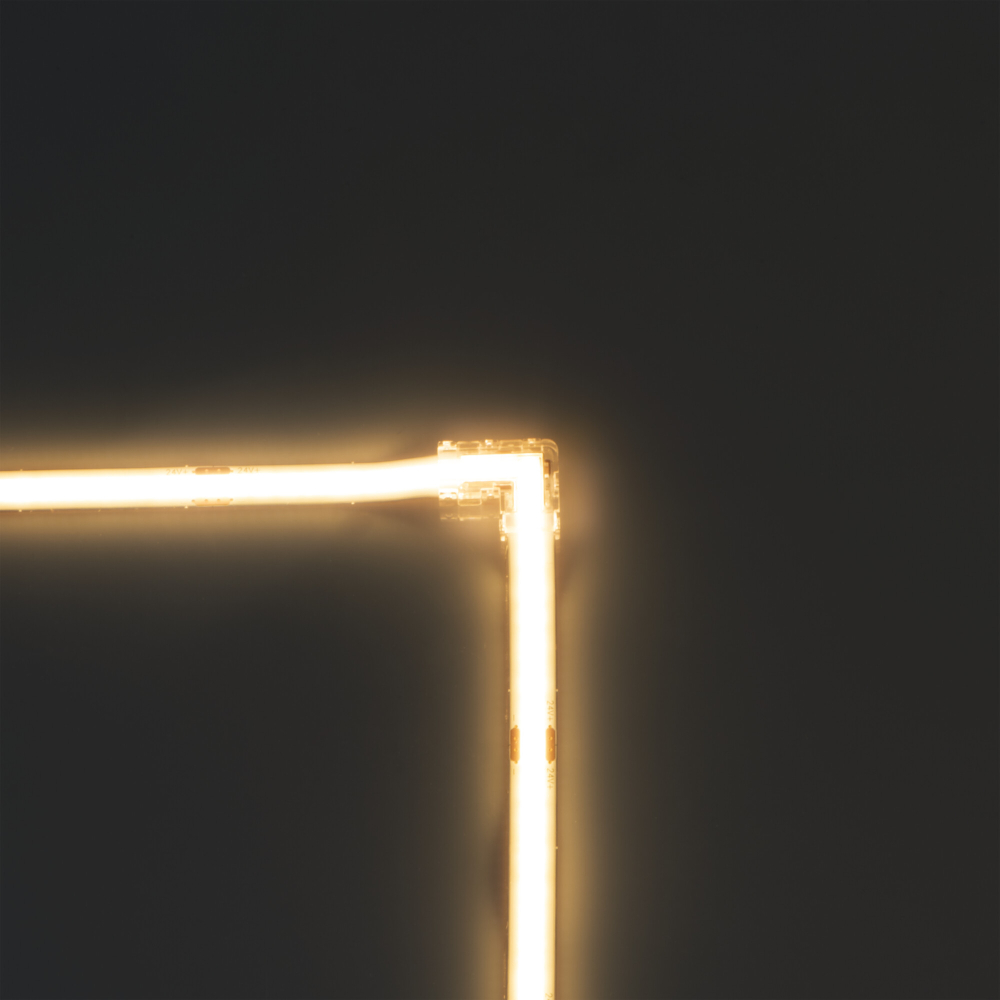 10x L-Verbinder für LED-Streifen CON P 8 L 38473