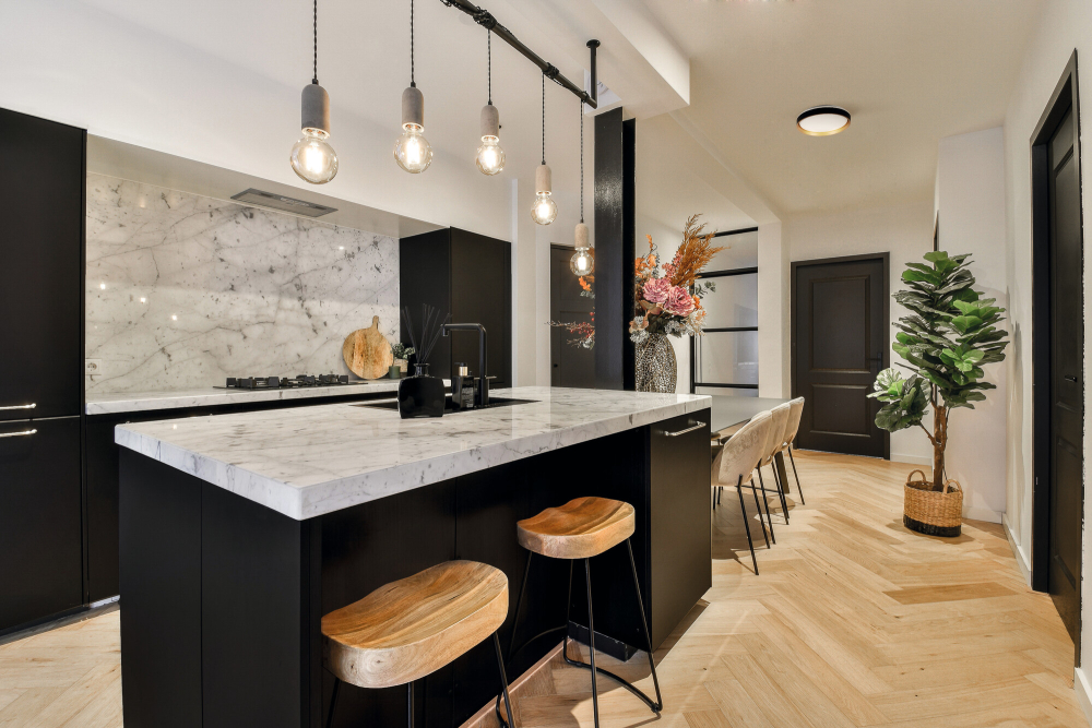 LED Deckenleuchte SOLN CCT 2700K-6500K dimmbar Ø380 schwarz/gold Kanlux 39111