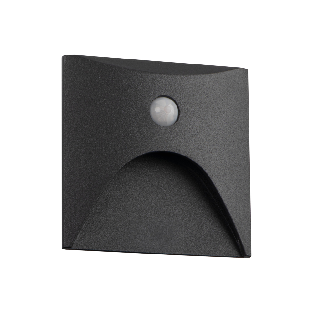 LED Treppenlicht mit Bewegungsmelder EXIN grau 3000K IP65 eckig 230V 39131