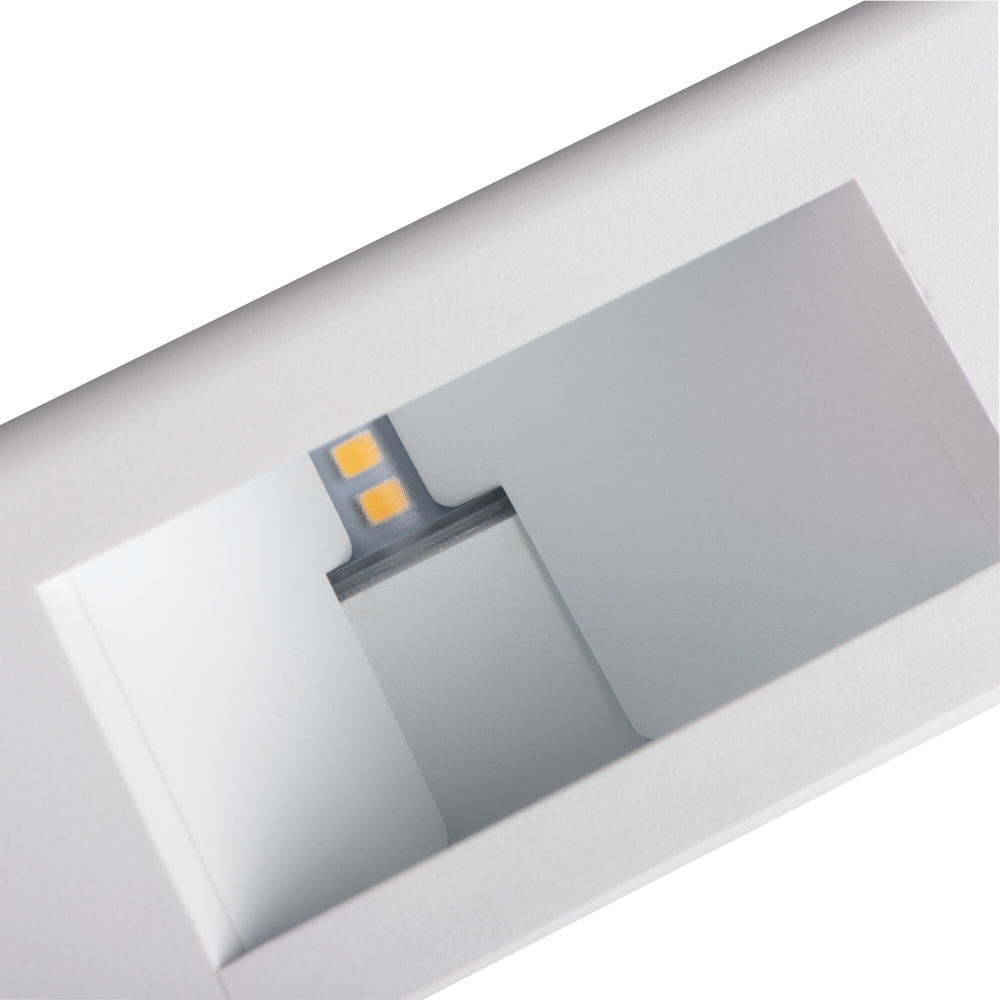 LED Wandleuchte REFAZI 4000K weiss 6W 360Lm IP54 Kanlux 39180